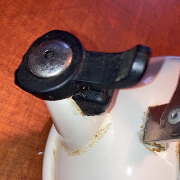 ☕️🫖 LE CREUSET | France | White Enameled Teapot / Kettle 🫖☕️ - Picture 5 of 9